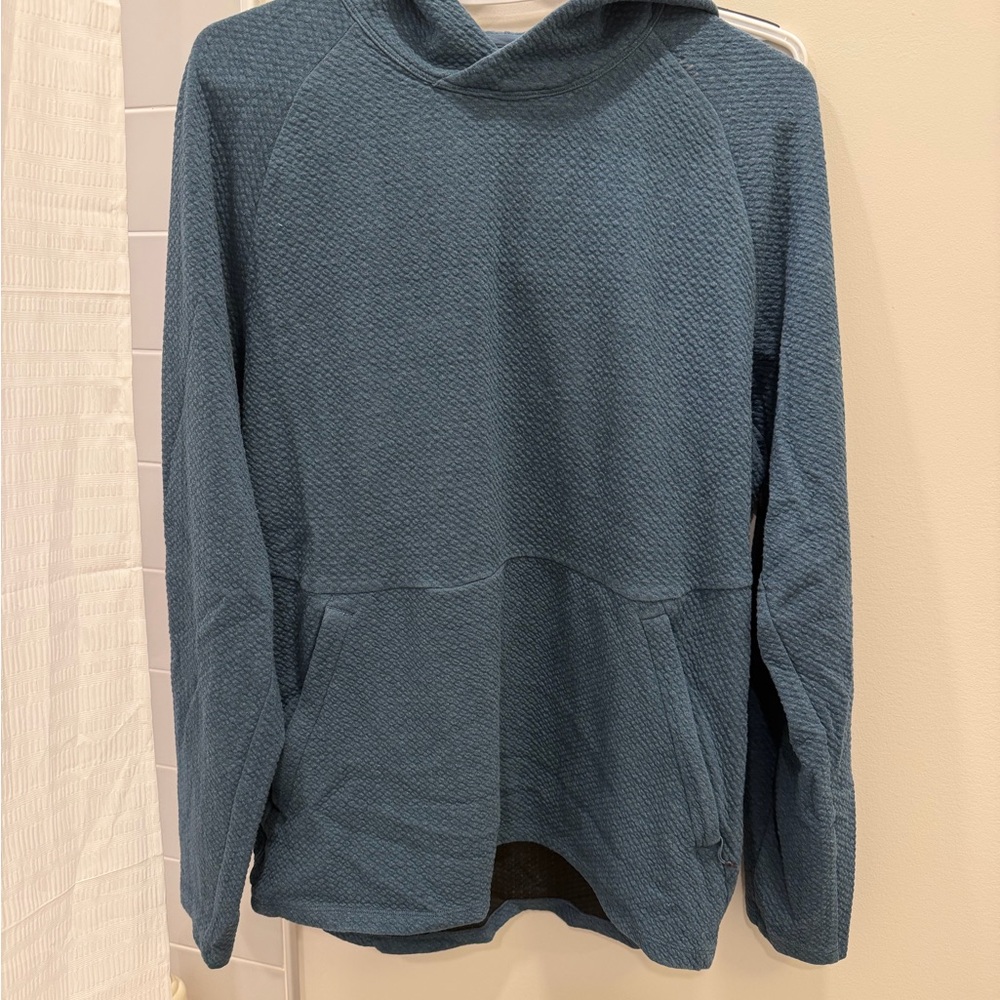 lululemon At Ease Blue Hoodie